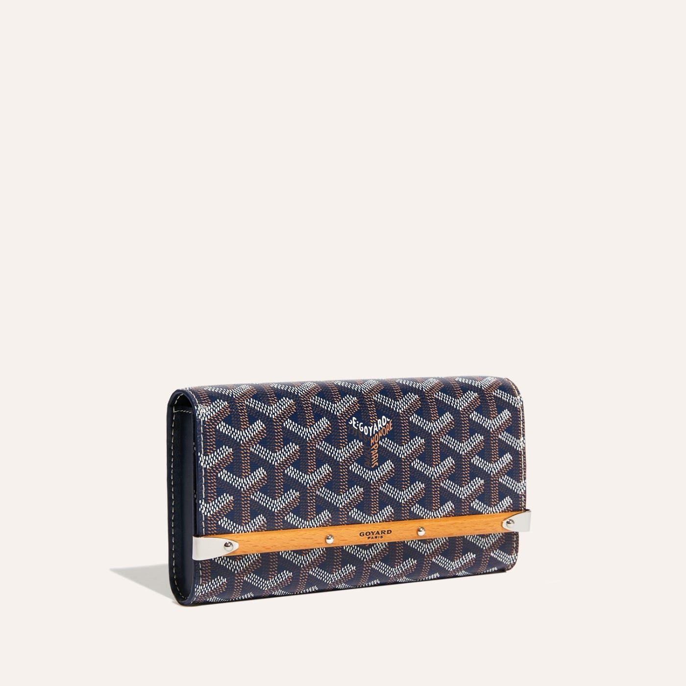 Goyard Monte-Carlo Mini Case Navy Blue - Image 1
